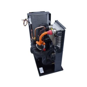 chiller unite to cool battery controller motor transmission